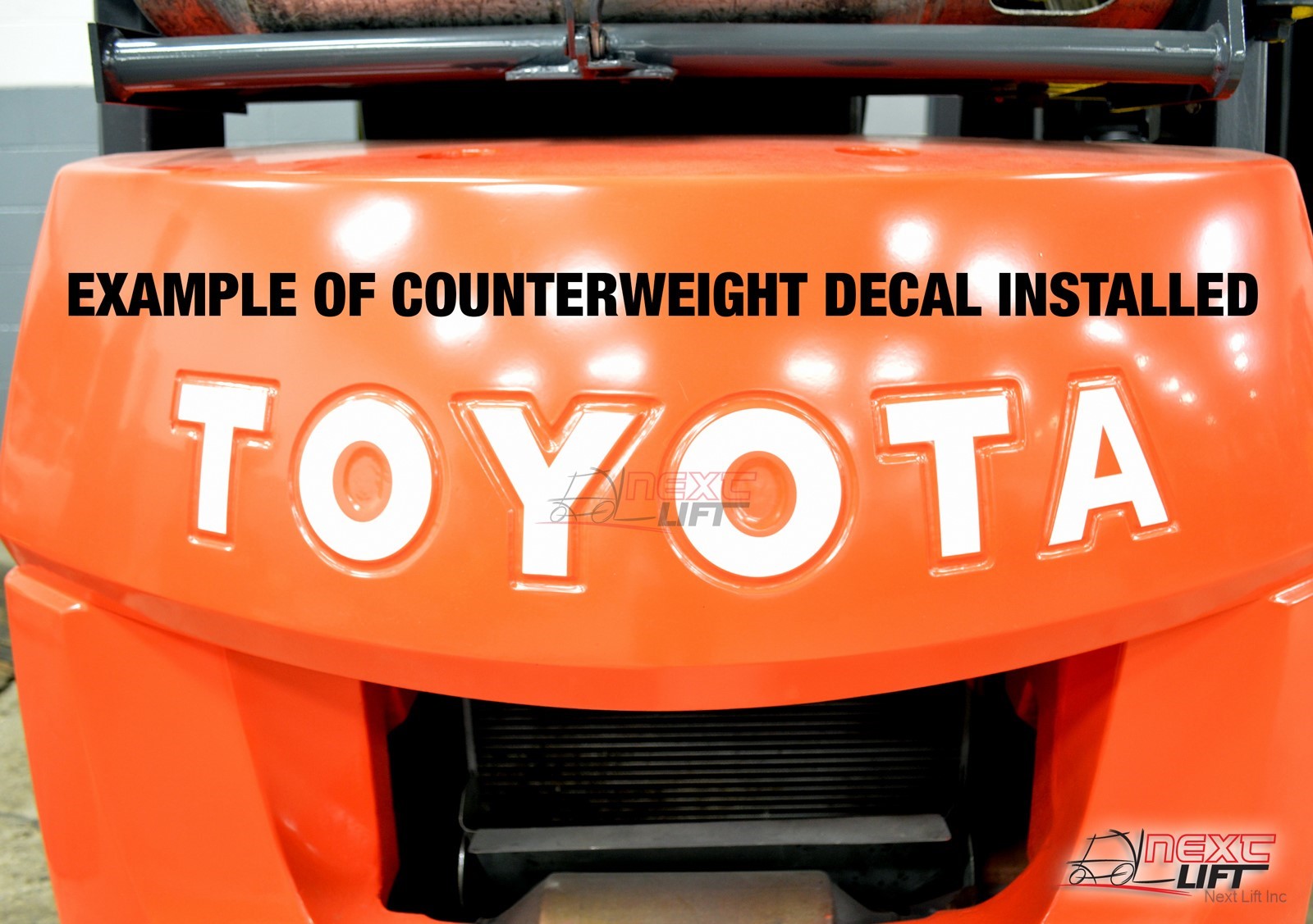 TOYOTA FORKLIFT DELUXE DECAL KIT 7FGCU30 7FGU30 FORK LIFT DECALS OHSA eBay