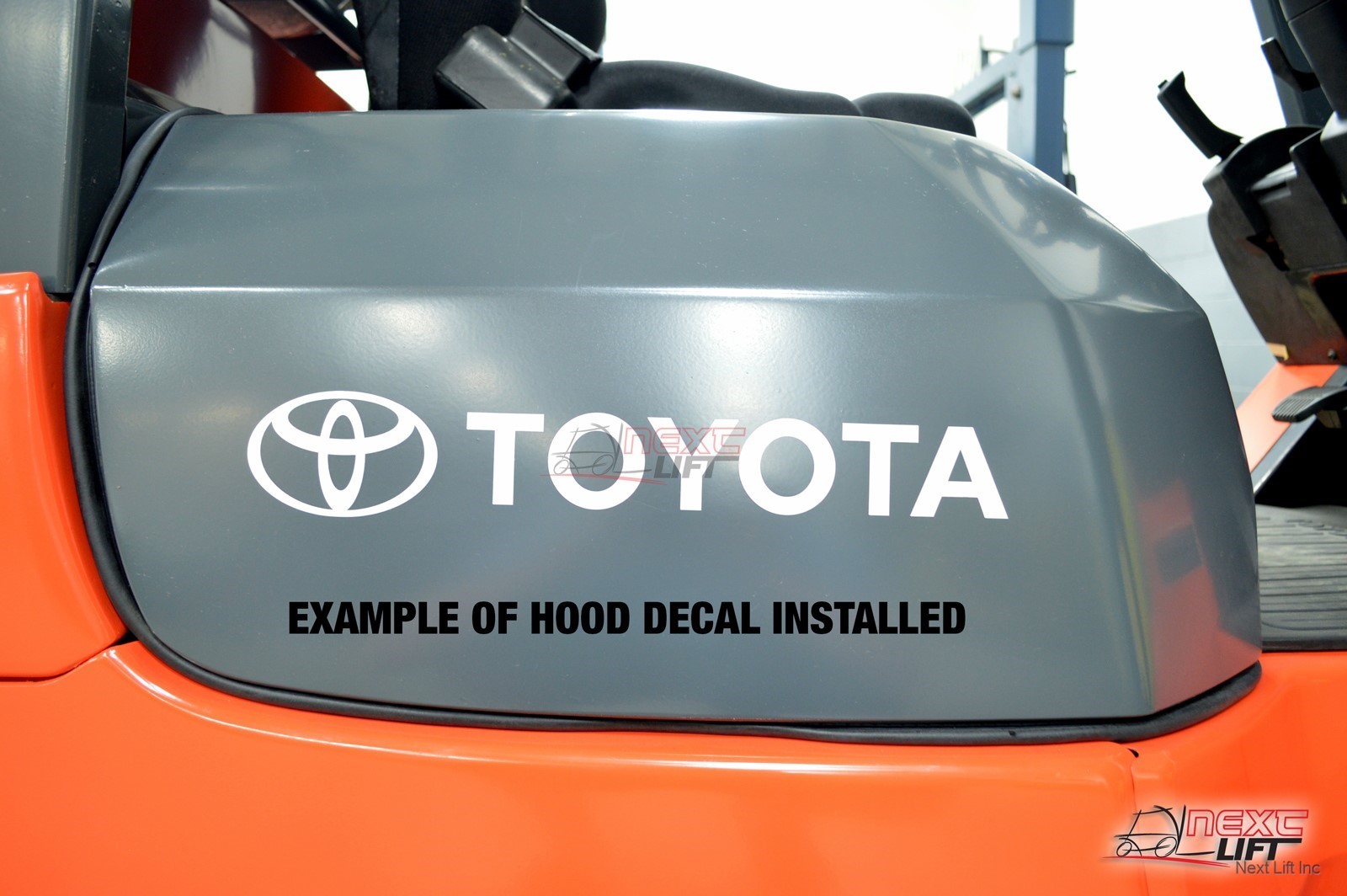 TOYOTA FORKLIFT DECAL KIT 8FGCU25 8FGU25 FORK LIFT DECALS 7 & 8 SERIES