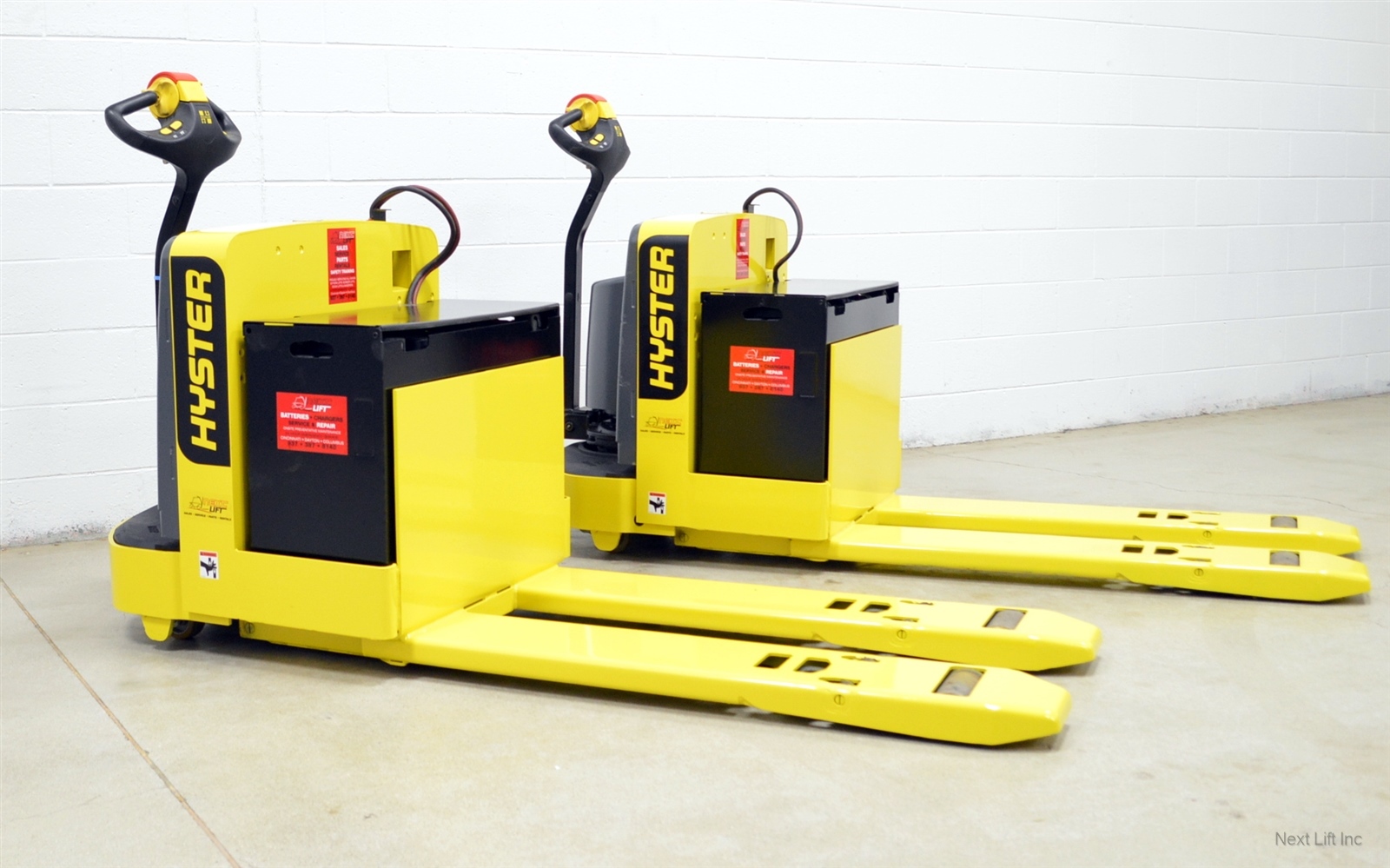 HYSTER W60Z 6000 LB ELECTRIC PALLET JACK WALKIE WALK BEHIND PALLETJACK