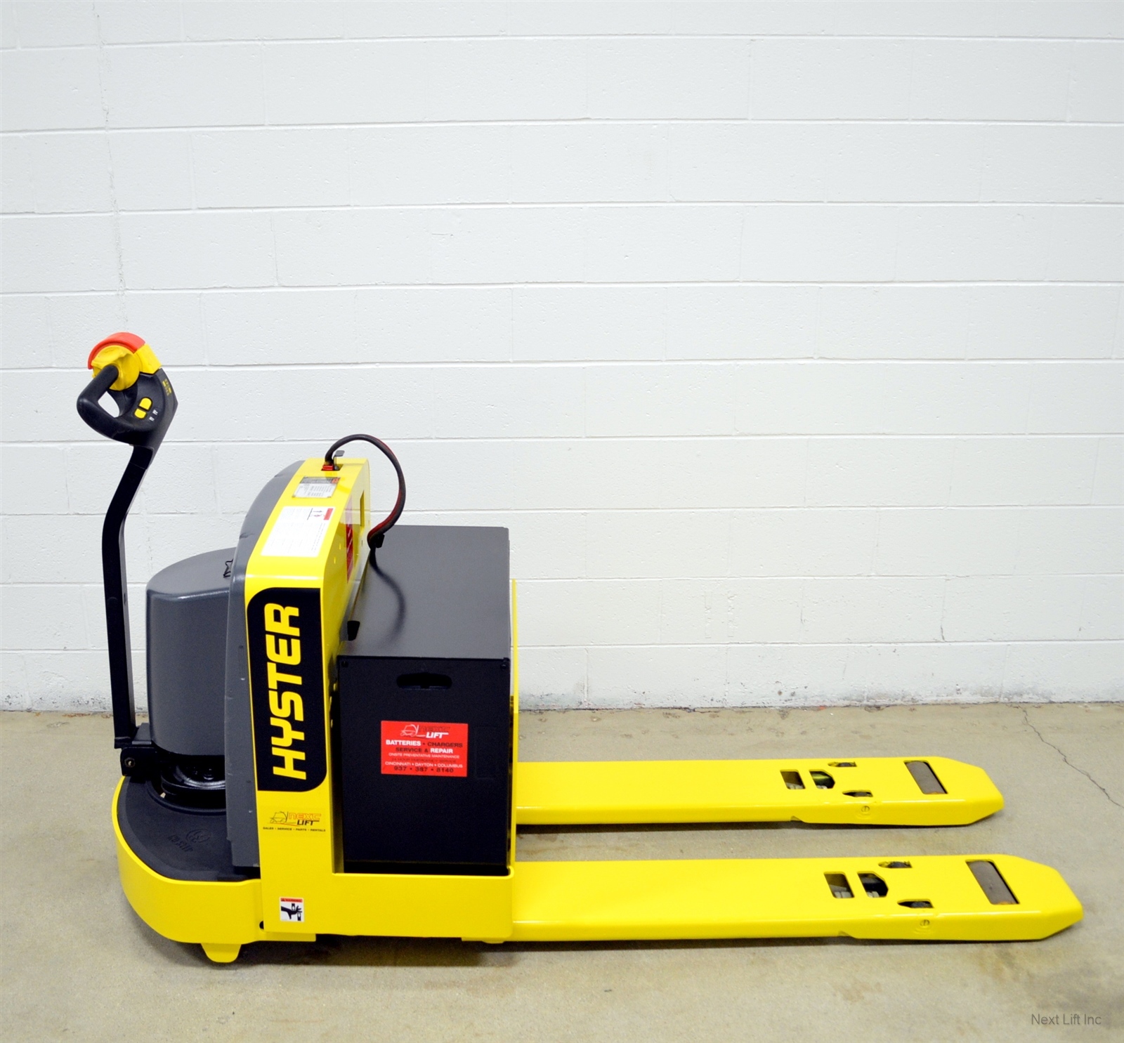 HYSTER W60Z 6000 LB ELECTRIC PALLET JACK WALKIE WALK BEHIND PALLETJACK