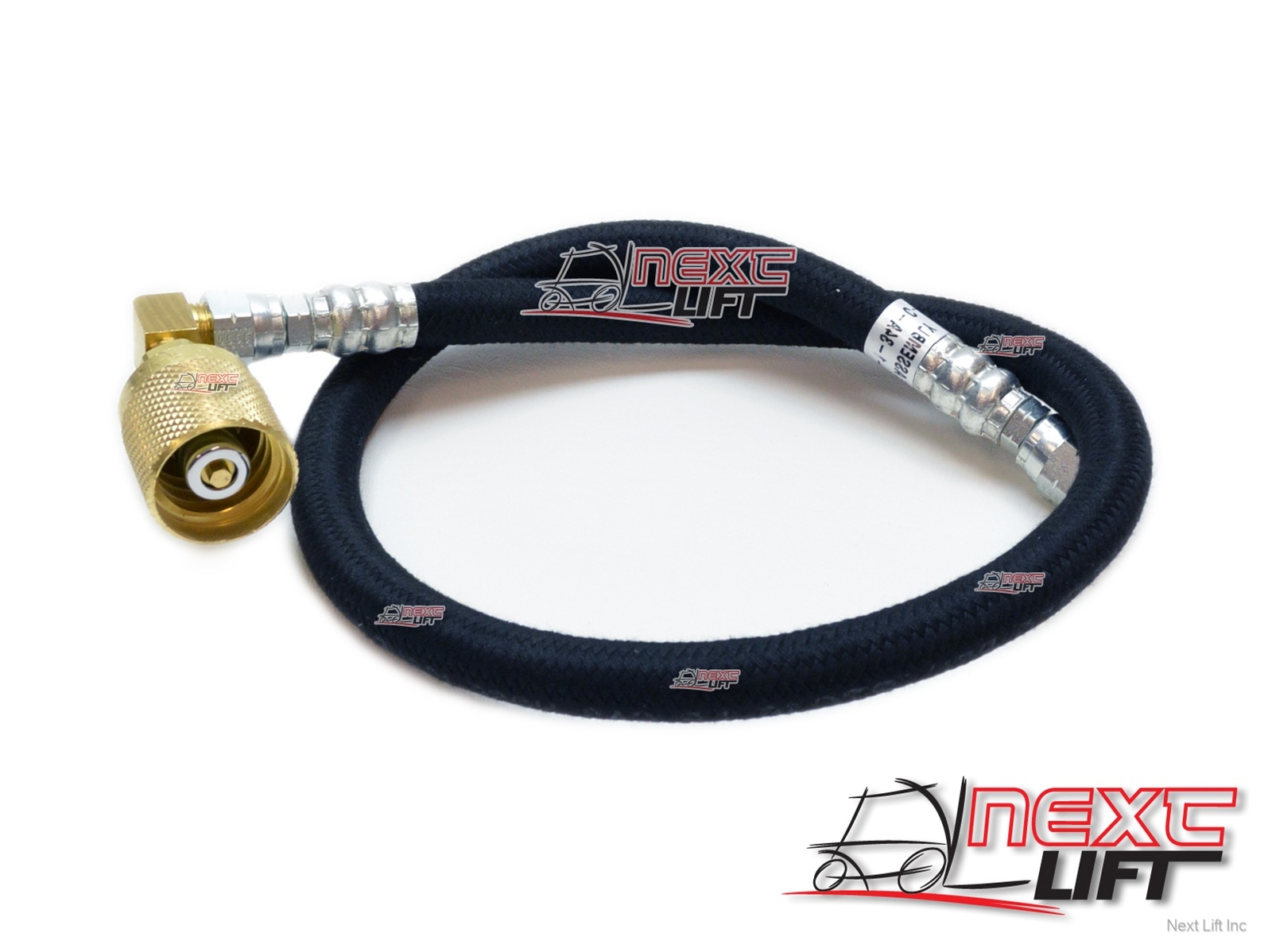 FORKLIFT PROPANE TANK HOSE 34" LONG WITH COUPLER LPG CYLINDER