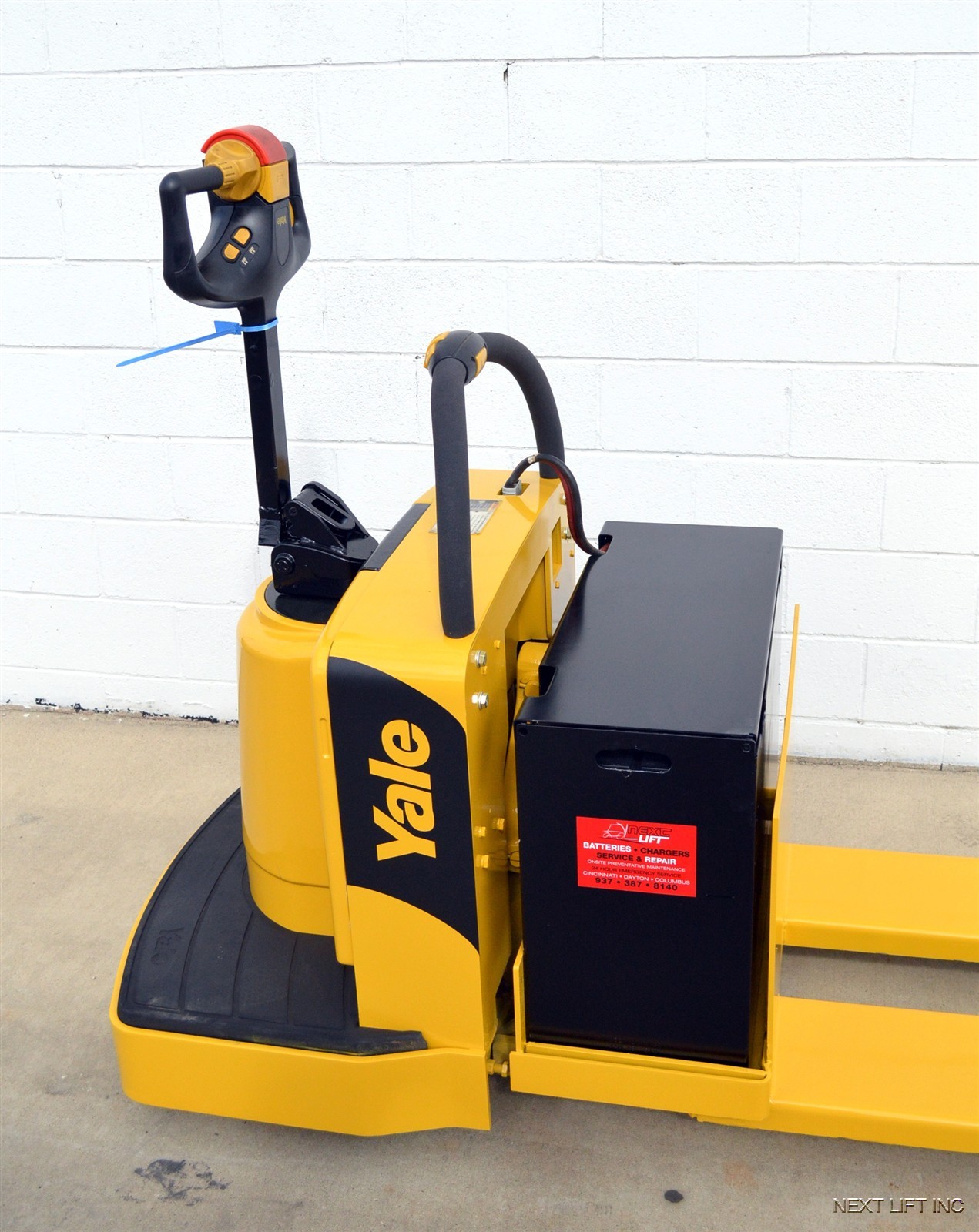 YALE 8000 LB ELECTRIC PALLET JACK WALKIE END RIDER RIDE ON PALLETJACK DOUBLE 96" eBay