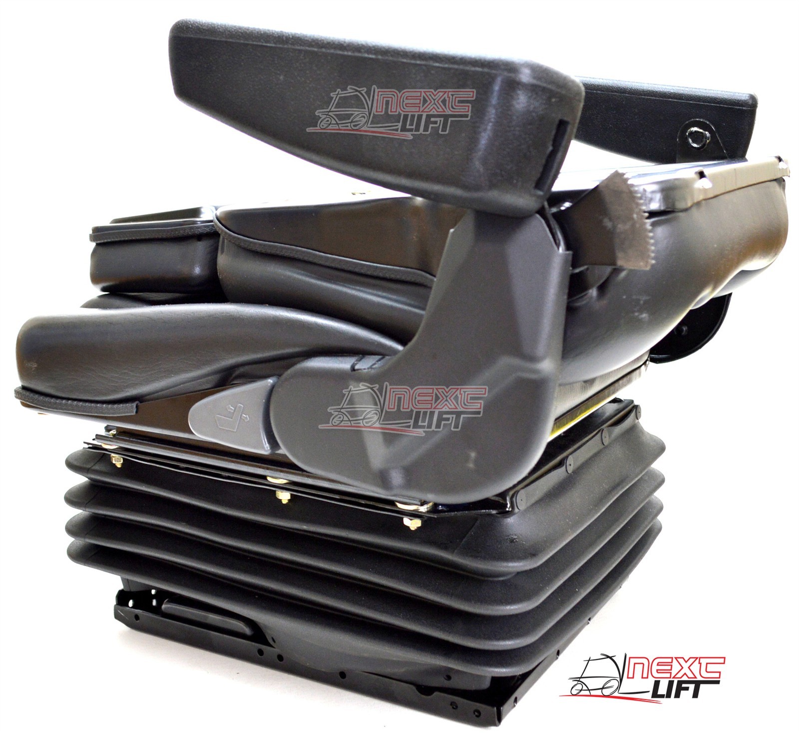 NEW SUSPENSION SEAT WITH ARMREST FITS EXCAVATOR FORKLIFT DOZER LOADER